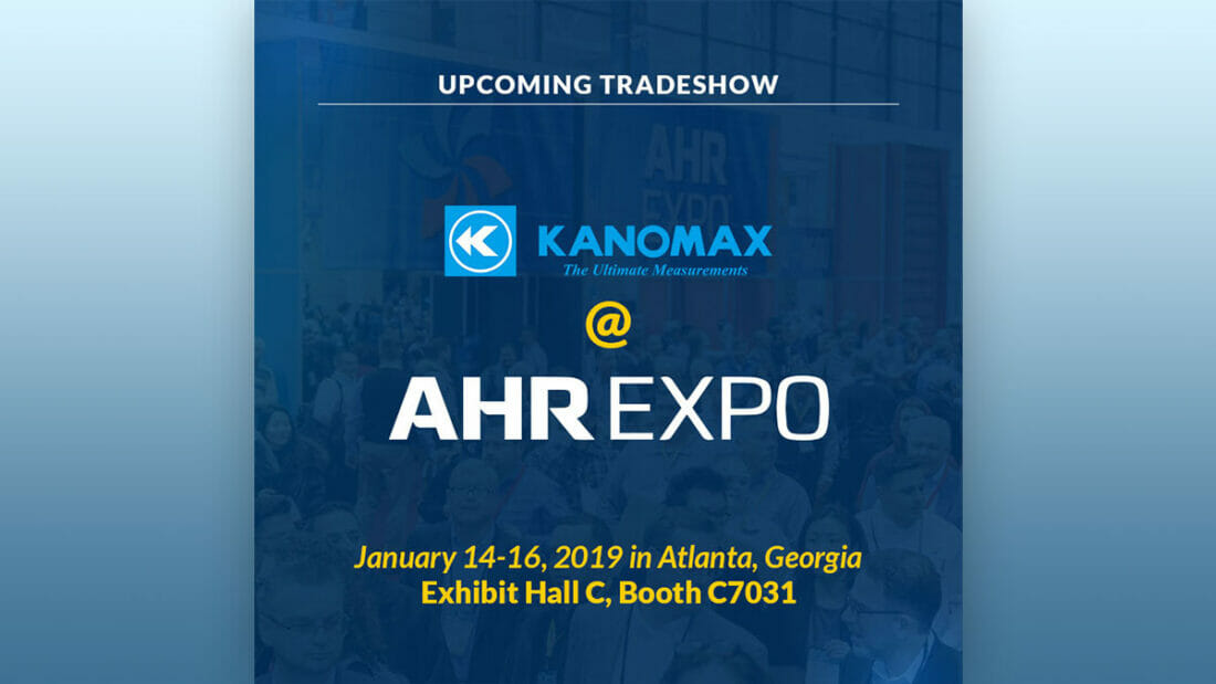 Kanomax AHR 2019 Blog Image