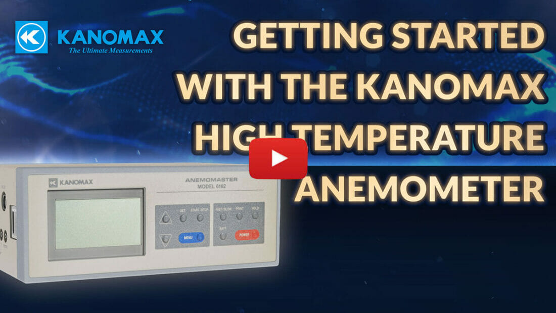 High Temp Anemometers Video Blog Image