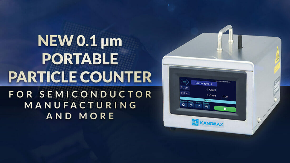 Kanomax 0.1 Micron Portable Particle Counter - Model 3950 Blog Image