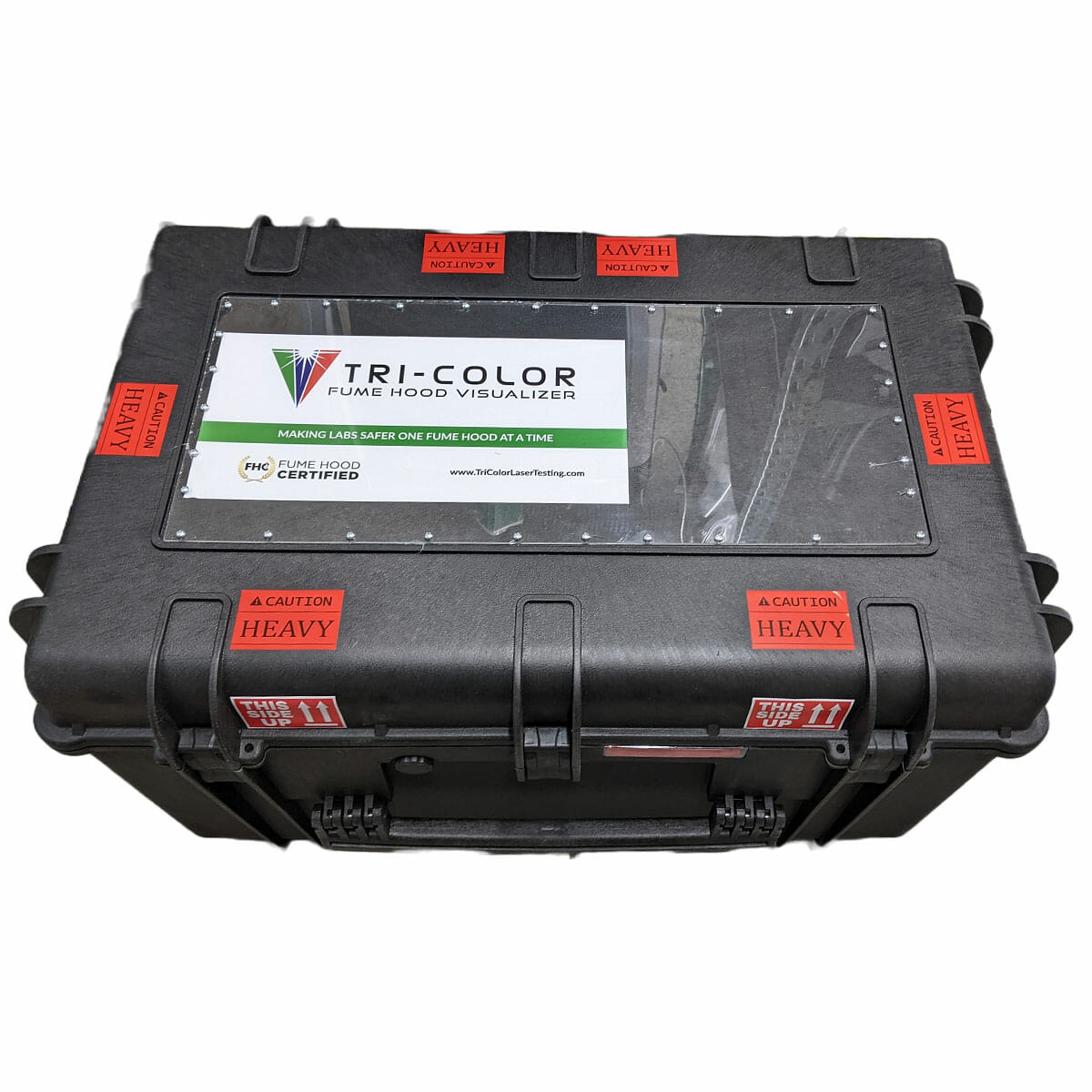 Tricolor Fume Hood Visualizer Case